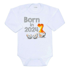  Body nyomtatott mintával New Baby Born in 2024 dinoszaurusz, vel. 86 (12-18 h)
