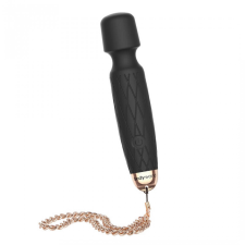 bodywand Luxe - akkus, mini masszírozó vibrátor (fekete) vibrátorok