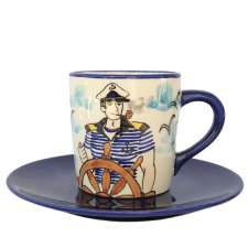 BögeManufaktúra Kapitány bögre és reggeliző tányér bögrék, csészék