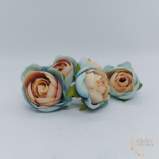  Boglárka virágfej - 3 cm - kékrózsaszín dekorációs kellék