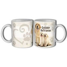 Bögre 300ml, kutyás Golden retriever New B396 bögrék, csészék