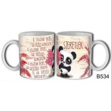  Bögre 300ml, Szeretlek B534 bögrék, csészék