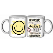  Bögre, A barátokat a szívük köti össze bögrék, csészék