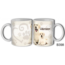  Bögre B398 Labrador kutya - Állatos bögre bögrék, csészék