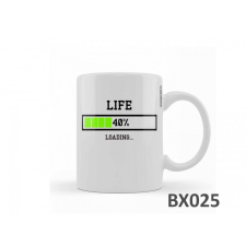  Bögre BX025 Life 40 3dl - Tréfás Bögre bögrék, csészék