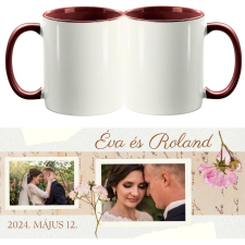  Bögre fotókollázs VII., kétoldalas fényképes bögre - 1 db bögrék, csészék