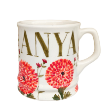 Bögre Manufaktúra Anya Narancs Virágos bögre Feliratos bögrék, csészék