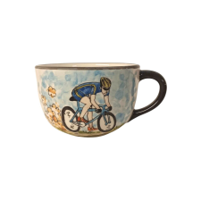 Bögre Manufaktúra Biciklis fiú Jumbó bögre bögrék, csészék