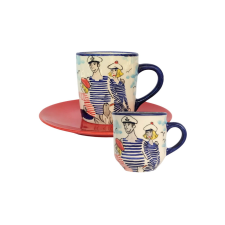 Bögre Manufaktúra Család matróz  reggeliző szett bögrék, csészék