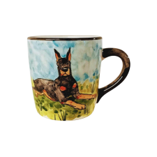 Bögre Manufaktúra Dobermann kutyás bögre bögrék, csészék