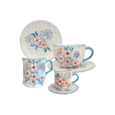 Bögre Manufaktúra Hajnali vadvirág reggeliző nagy szett bögrék, csészék