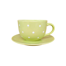 Bögre Manufaktúra Jumbo  bögre és reggeliző tányér pasztelll zöld bögrék, csészék