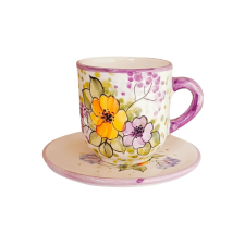 Bögre Manufaktúra Kankalin kávésbögre kistányérral bögrék, csészék