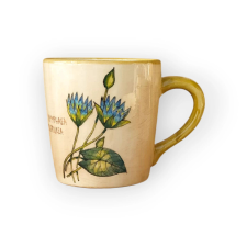 Bögre Manufaktúra Kék Tündérrózsa bögre Nymphaea Caerulea bögrék, csészék