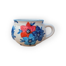 Bögre Manufaktúra Kék virágos csupor  bögre bögrék, csészék