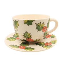 Bögre Manufaktúra Magyal Jumbó Bögre Tányérral bögrék, csészék