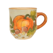 Bögre Manufaktúra Narancs tökös kávés bögre bögrék, csészék