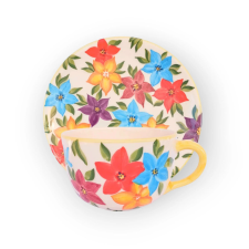 Bögre Manufaktúra Nebáncsvirág jumbó bögre  és reggeliző tányér bögrék, csészék