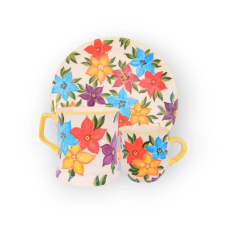 Bögre Manufaktúra Nebáncsvirág reggeliző szett bögrék, csészék