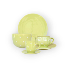 Bögre Manufaktúra Reggeliző nagy szett pasztelll zöld bögrék, csészék