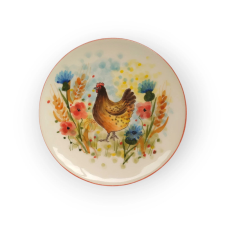 Bögre Manufaktúra Tyúkos reggeliző tányér bögrék, csészék