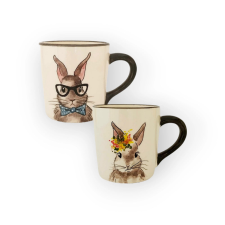 Bögre Manufaktúra Valentin napi nyuszifiú és nyuszilány bögre bögrék, csészék