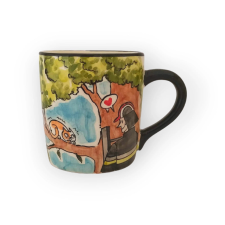 Bögre Manufaktúra Vicces Cica bögre tűzoltós bögrék, csészék