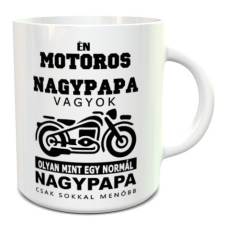 Bögre nagypapának - Menő motoros nagypapa bögrék, csészék