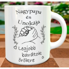  Bögre nagyszülőnek - Nagypapa és unokája bögrék, csészék