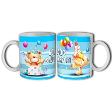  Bögre születésnapra, Boldog szülinapot, maci csomagokkal ajándéktárgy