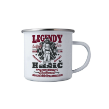 BOHEMIA GIFTS Fém bögrés pohár - Tűzoltóknak, 350ml bögrék, csészék