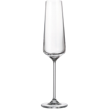 Bohemia Royal Crystal pezsgős készlet Sora, 190 ml, 6 darab konyhai eszköz