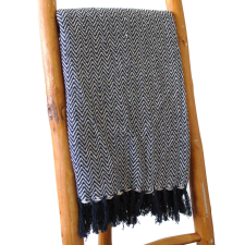 Boho Ágytakaró - Cikcakkos lakástextília