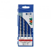 Bohrcraft SDS Plus betonfúró készlet 4 részes 2 élű BHC Germany