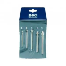 Bohrcraft Üvegfúró készlet 5 részes 4-10mm GL-5 BHC fúrószár