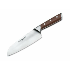 Boker Forge Wood Santoku kés - X50CrMoV15 acél, 160 mm-es penge kés és bárd