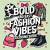  Bold & Easy Fashion Vibes Coloring Book
