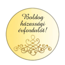  Boldog házassági évfordulót! kitűző kitűző