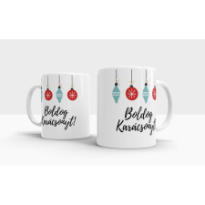  Boldog Karácsonyt feliratú bögre ajándéktárgy