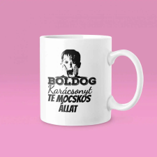  Boldog karácsonyt, te mocskos állat bögre bögrék, csészék