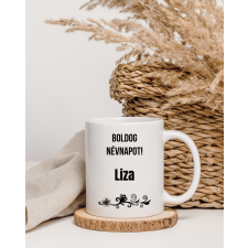  Boldog Névnapot Liza bögre bögrék, csészék