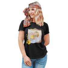  Boldog Pillanat - Fényképes Női Póló női póló