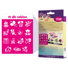  Boldog Születésnapot csillámtetoválás szett készségfejlesztő