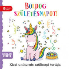 Boldog születésnapot! - Kicsi unikornis szülinapi tortája egyéb bébijáték