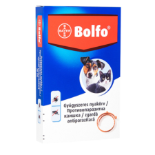  Bolfo bolha, kullancs elleni nyakörv kutyának 38cm élősködő elleni készítmény kutyáknak