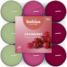  Bolsius Cranberry 260 g, 18 db (8717847190123) gyertya