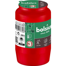 Bolsius RC3 olajpatron 152 g, piros mécses