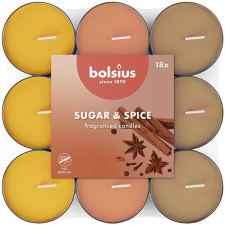 Bolsius Sugar and Spice 260 g, 18 db gyertya