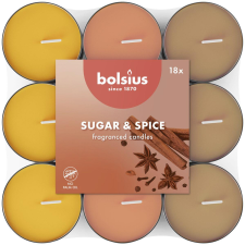  Bolsius Sugar and Spice 260 g, 18 db (8717847190116) gyertya