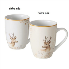 Boltze Porcelánbögre szarvasos, 300ml bögrék, csészék